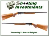 Browning 22 Auto 68 Belgium Exc Cond! - 1 of 4