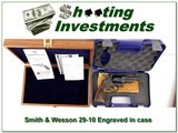Smith & Wesson 29-10 factory engraved NIC 44 Mag - 1 of 4