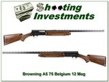 Browning A5 75 Belgium Magnum 12 VR barrel - 1 of 4