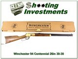 Winchester 94 Centennial 66 30-30 26in XX WOOD! - 1 of 4
