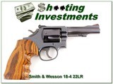Smith & Wesson 18-4 polished blued 4in 22LR - 1 of 4