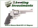 Smith & Wesson Stainless Model 657-4 5.75in 41 Magnum - 1 of 4