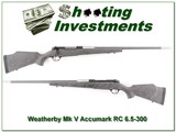 Weatherby Mark V Accumark RC in 6.5-300 Wthy MAG - 1 of 4