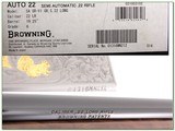 Browning 22 Auto Grade 6 VI Silver with gold NIB for sale - 4 of 4