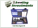 Colt New Agent Lightweight 45 ACP NIC for sale - 1 of 4
