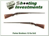 Parker Brothers Grade 2 1891 made 12 gauge for sale - 1 of 4