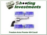 Freedom Arms Premier Grade 454 Casull with ammo for sale - 1 of 4