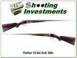 Parker GH 12 Ga all original 30in barrels F & M for sale - 1 of 4