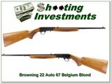 Browning 22 Auto 67 Belgium Exc Cond! - 1 of 4