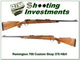 Remington 700 Custom Shop 375 H&H Magnum - 1 of 4