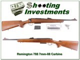 Remington 788 rare 7mm-08 Carbine 2 magazines! - 1 of 4