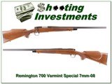 Remington 700 Varmint Special like new rare 7mm-08 - 1 of 4