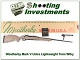 Weatherby Mark V Ultra Lightweight 7mm Wthy Mag - 1 of 4