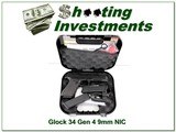 Glock 34 Gen 4 9mm new & unfired in case for sale - 1 of 4