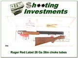 Ruger Red Label 28 Gauge 26in choke tubes NEW! - 1 of 4