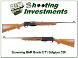 Browning BAR Grade II 71 Belgium 338 Win Mag - 1 of 4