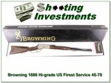 Browning 1886 Hi-Grade 45-70 Unfired! for sale - 1 of 4