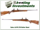 Sako Finnbear L61R pre-Garcia Bofers Steel 270 Win - 1 of 4
