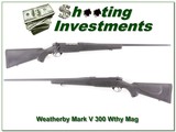 Weatherby Mark V 300 Wthy Mag Exc Cond for sale - 1 of 4