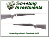 Browning A-bolt II Stainless Stalker 30-06 like new! for sale - 1 of 4