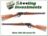 Marlin 1894 Carbine 357 Mag 1982 JM marked! for sale - 1 of 4