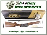 Browning A5 Light 20 26in VR Invector Exc Cond! - 1 of 4