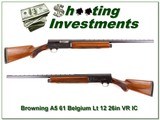 Browning A5 Light 12 61 Belgium VR 26in IC! - 1 of 4