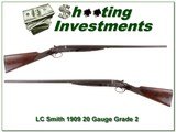 LC Smith Grade 2 RARE 20 Gauge made in 1909 - 1 of 4