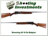 Browning A5 57 16 Gauge mint collector! for sale - 1 of 4