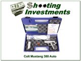Colt Mustang Pocketlite Stainless 380 Auto NIC for sale - 1 of 4