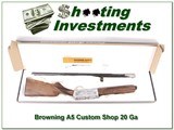 Browning A-5 B3 Grade 3 Rare Light 20 Belgium NIB for sale - 1 of 4