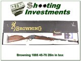 Browning 1885 45-70 28in in box! - 1 of 4