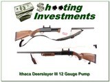 Ithaca Deerslayer III 12 Ga near new! - 1 of 4