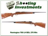 Remington 700 BDL Left-Handed 270 Win for sale - 1 of 4