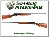 Browning A5 16 63 Belgium 30in full - 1 of 4