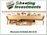 Winchester 94 Buffalo Bill 30-30 26in rifle NIB for sale - 1 of 4