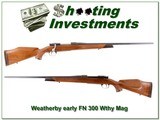 Weatherby early FN in 300 Weatherby 1958 collector! for sale - 1 of 4