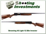 Browning A5 Light 12 28in VR Invector Exc Cond - 1 of 4