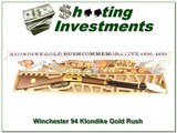 Winchester Model 94 30-30 Klondike Gold Rush unfired in box for sale - 1 of 4