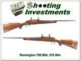 Remington 700 BDL 270 Winchester for sale - 1 of 4