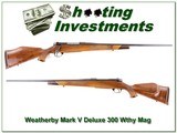 Weatherby Mark V Deluxe 300 Wthy Exc Cond - 1 of 4