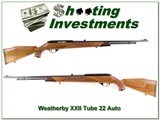 Weatherby XXII 22 Auto Tube Exc Cond - 1 of 4