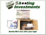 Beretta M9 in box with Lazor sight for sale - 1 of 4