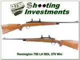 Remington 700 LH BDL 270 Win - 1 of 4