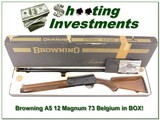 Browning A5 73 Belgium MAG 12 unfired in box! - 1 of 4