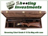 Browning Citori Grade 6 12 Ga Magnum XX Wood in case! for sale - 1 of 4