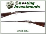 AYA No.2 20 Gauge 26in Exc Cond Serial Number 3 for sale - 1 of 4