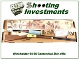 Winchester 94 Centennial 66 30-30 26in NIB for sale - 1 of 4