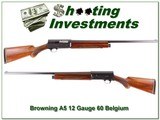 Browning A5 1960 Belgium 12 Gauge for sale - 1 of 4