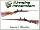 Browning Model 78 7mm Heavy Barrel - 1 of 4